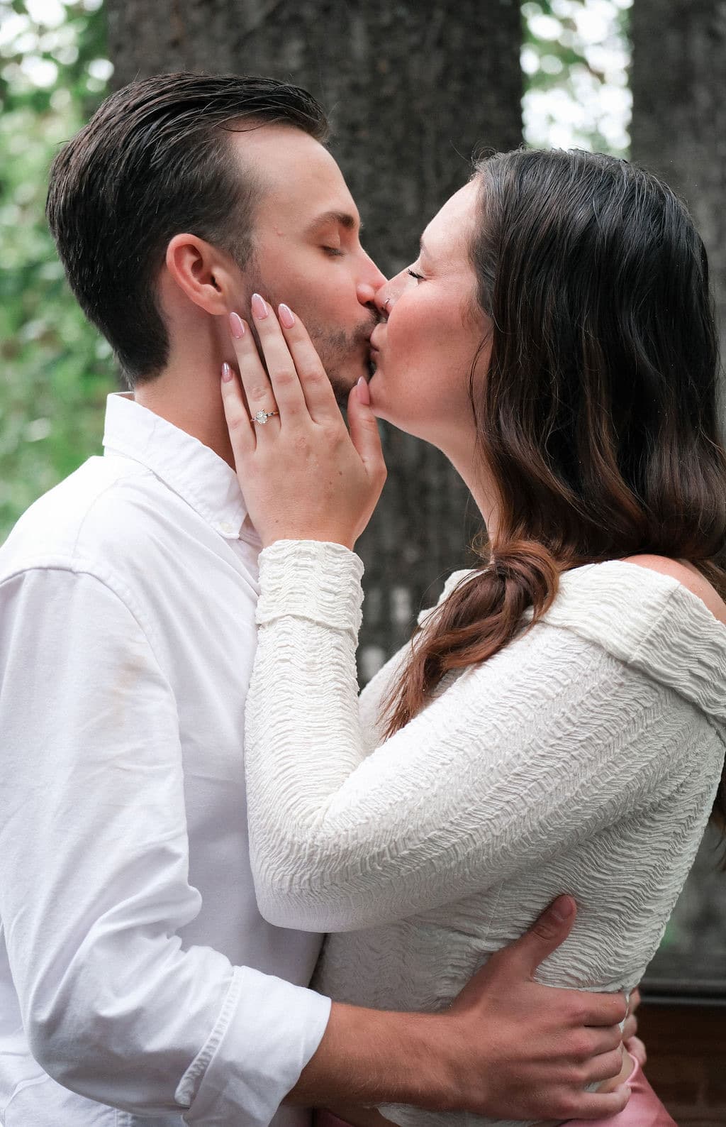 A kiss on the deck
